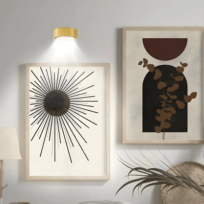 LUXE DUO – Smart LED Vägglampa 2-pack, Magnetfäste & Fjärrkontroll