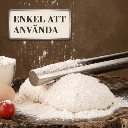 ELDAR – Kavel i Rostfritt Stål för Deg, Pizza, Pasta och Bakverk