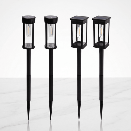 LORENTZ – Retroinspirerad Soldriven Gånglampa med Varm Vit Glödtrådslys LED – Automatisk Dag/Natt-sensor