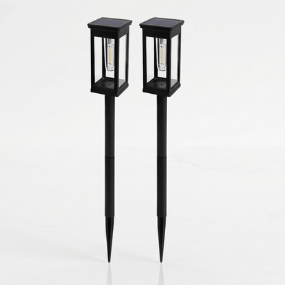 LORENTZ – Retroinspirerad Soldriven Gånglampa med Varm Vit Glödtrådslys LED – Automatisk Dag/Natt-sensor