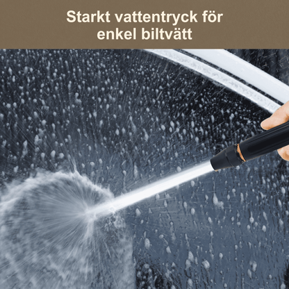 NJAL – Justerbar Högtrycks Trädgårdsspruta med Roterbart Munstycke