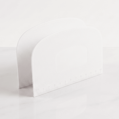 URBAN – 2-pack Degskrapa i Livsmedelsgodkänd Plast för Bröddeg, Bakning och Köksarbete
