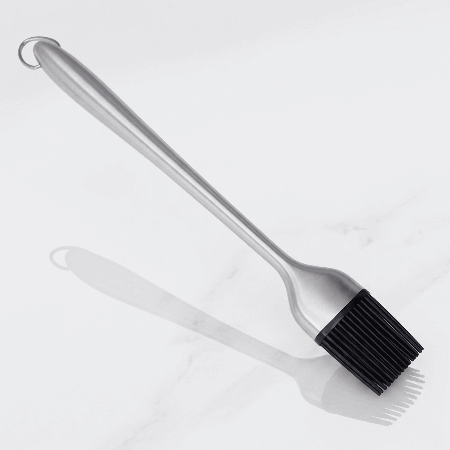 WILLIAM – Silikonpensel med Rostfritt Stålhandtag för BBQ, Bakning och Grillning
